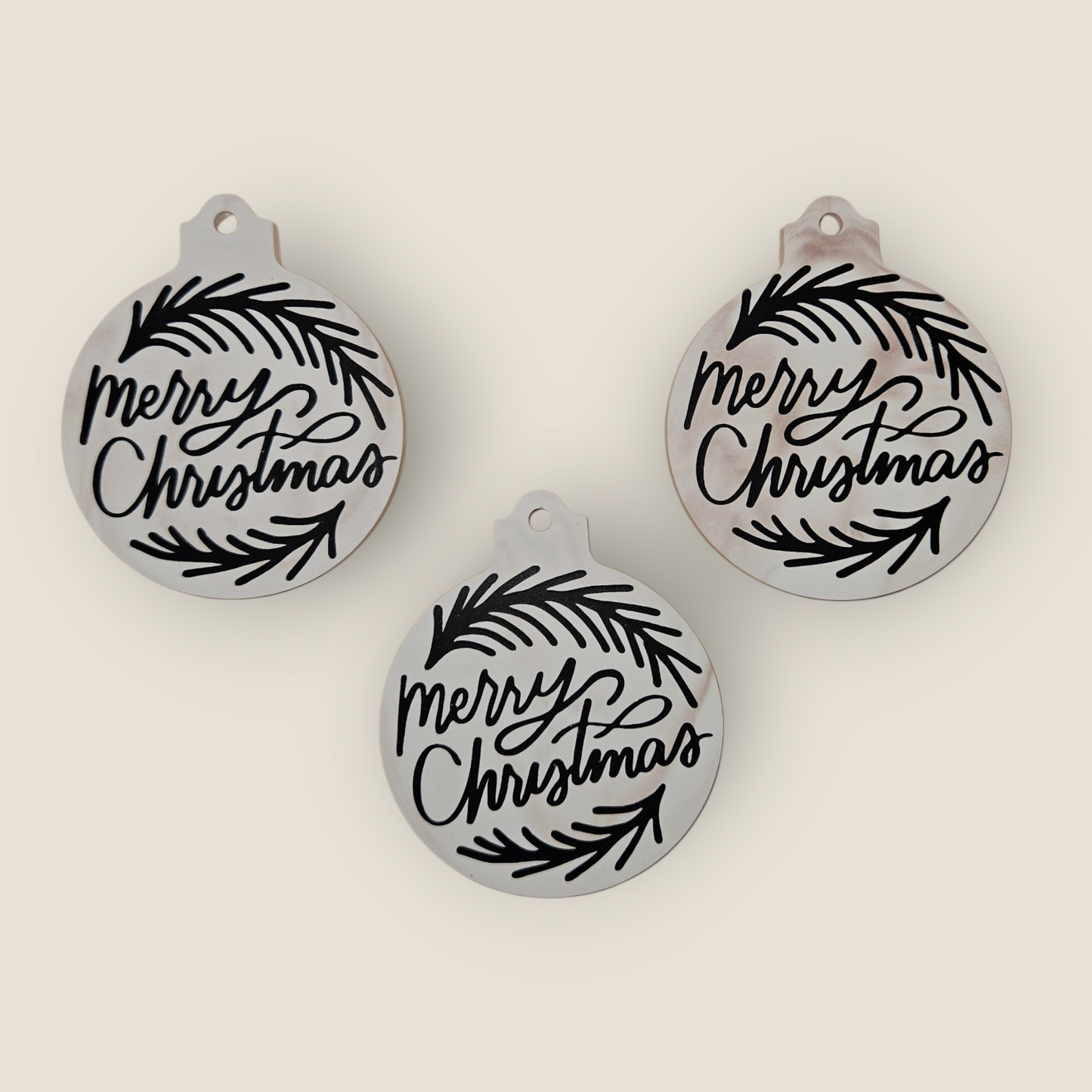 Boule de Noël "Merry Christmas"