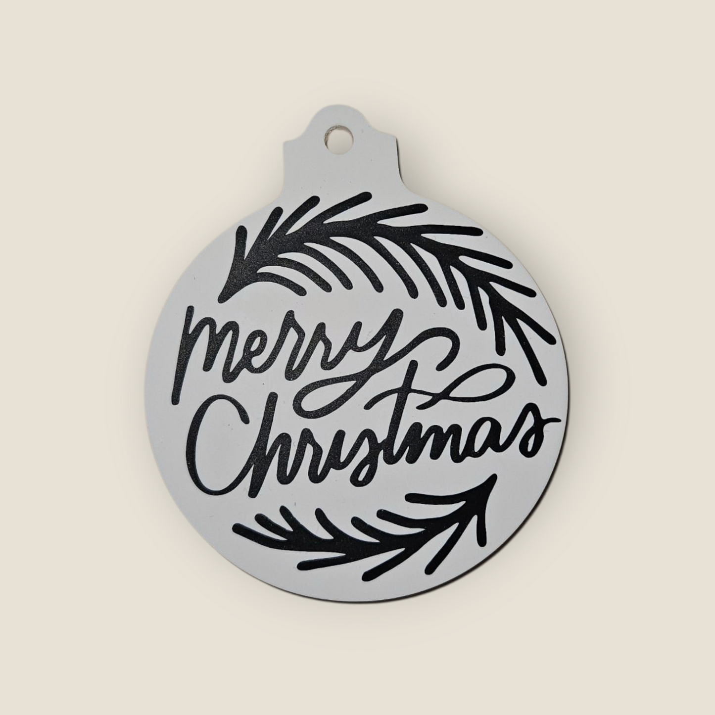 Boule de Noël "Merry Christmas"